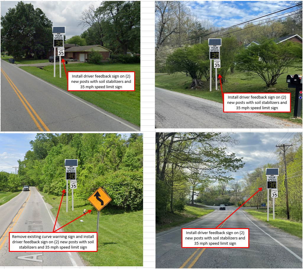 ARNOLDTOWN RD SIGNS
