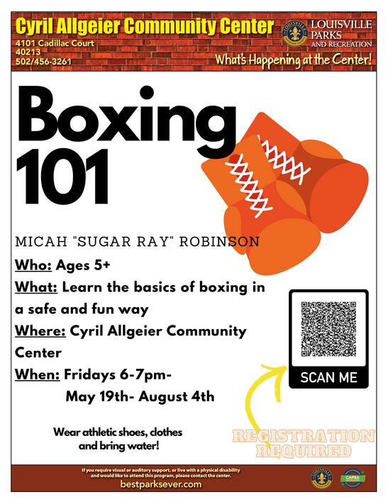 Boxing 101 at CA center