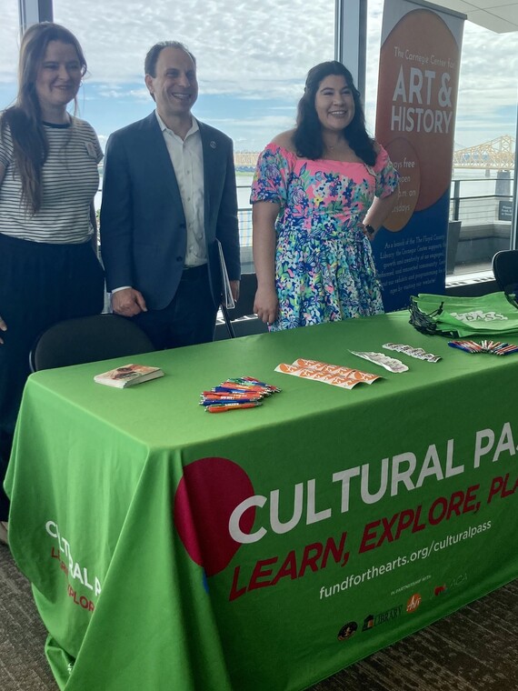 Mayor Greenberg Cultural Pass press conference