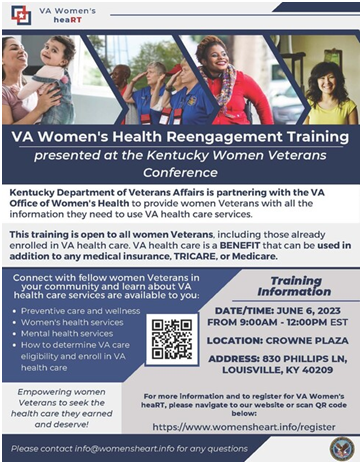 Women Veterans training 
