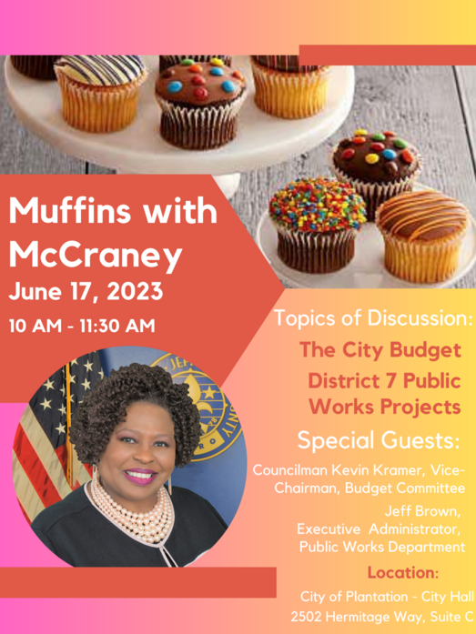 Muffins with McCraney