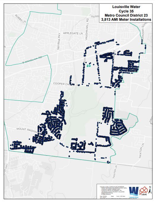 LWC Meter Map