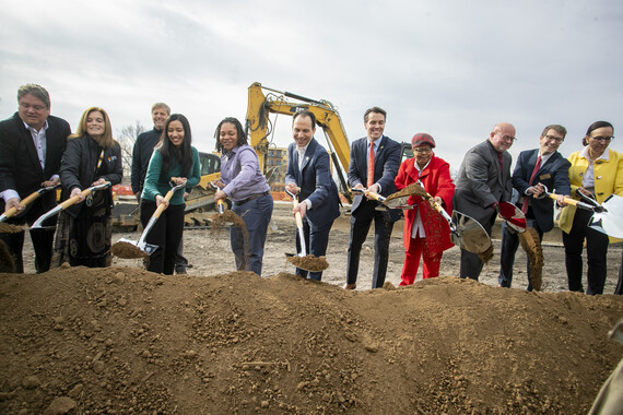 The Eclipse affordable housing groundbreaking