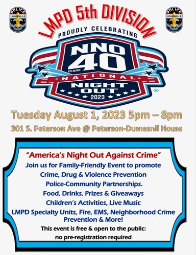 National Night Out 5th