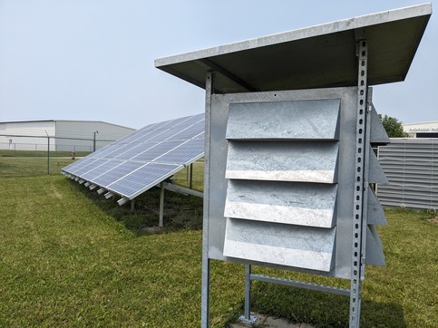 Air Sensor Collocation Shelter