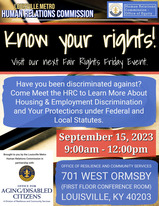 Fair Housing Friday