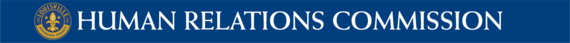 Human Relations Commission section header