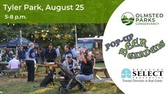 tyler park pop up beer garden