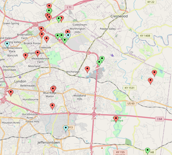 July Map