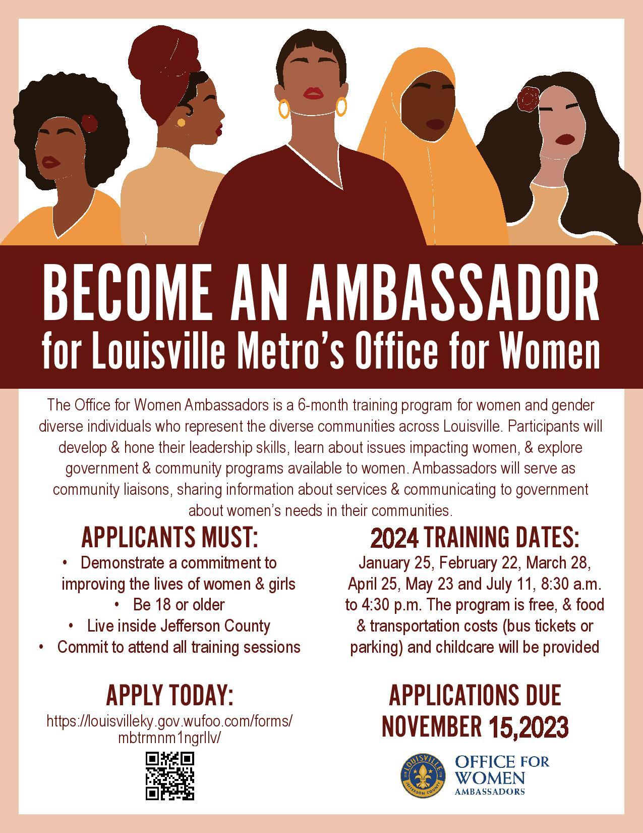 Women Ambassador Nov 2023