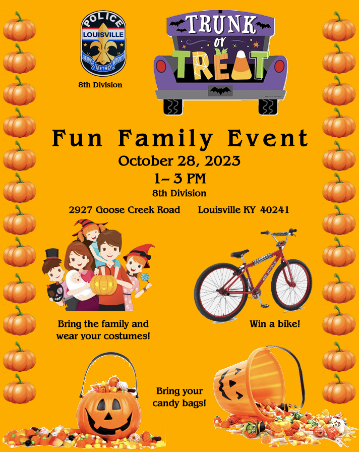 Trunk or Treat 2023 Flyer