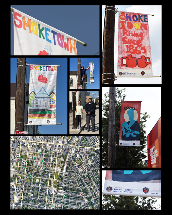 Smoketown Banner Collage