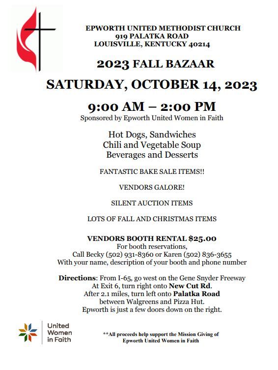 Fall Bazaar
