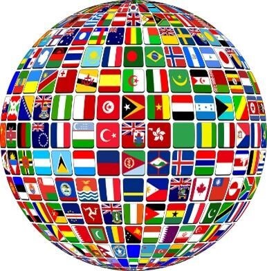 Flag Globe