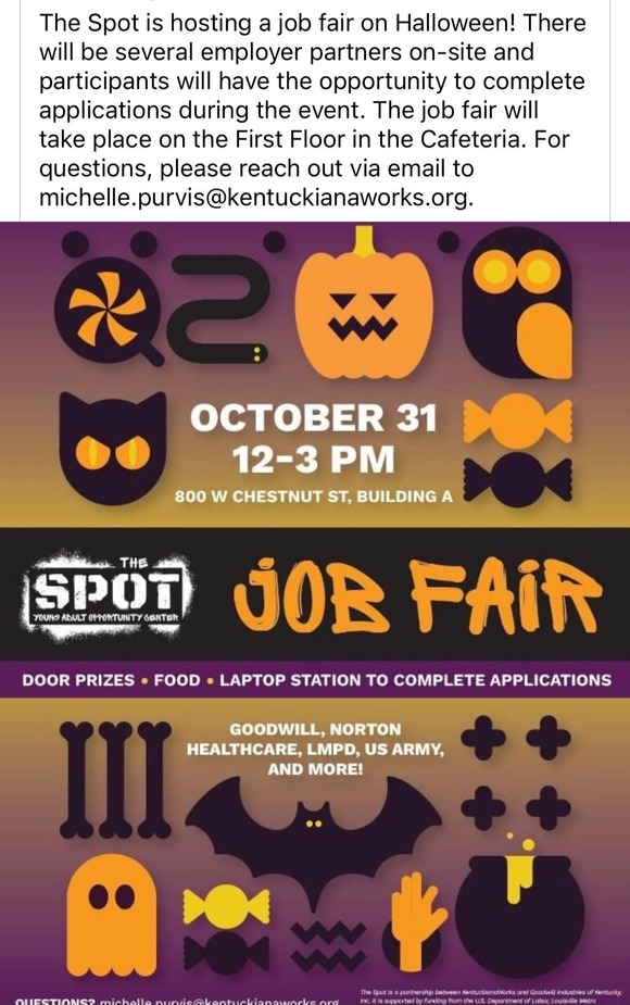 Halloween Job fair