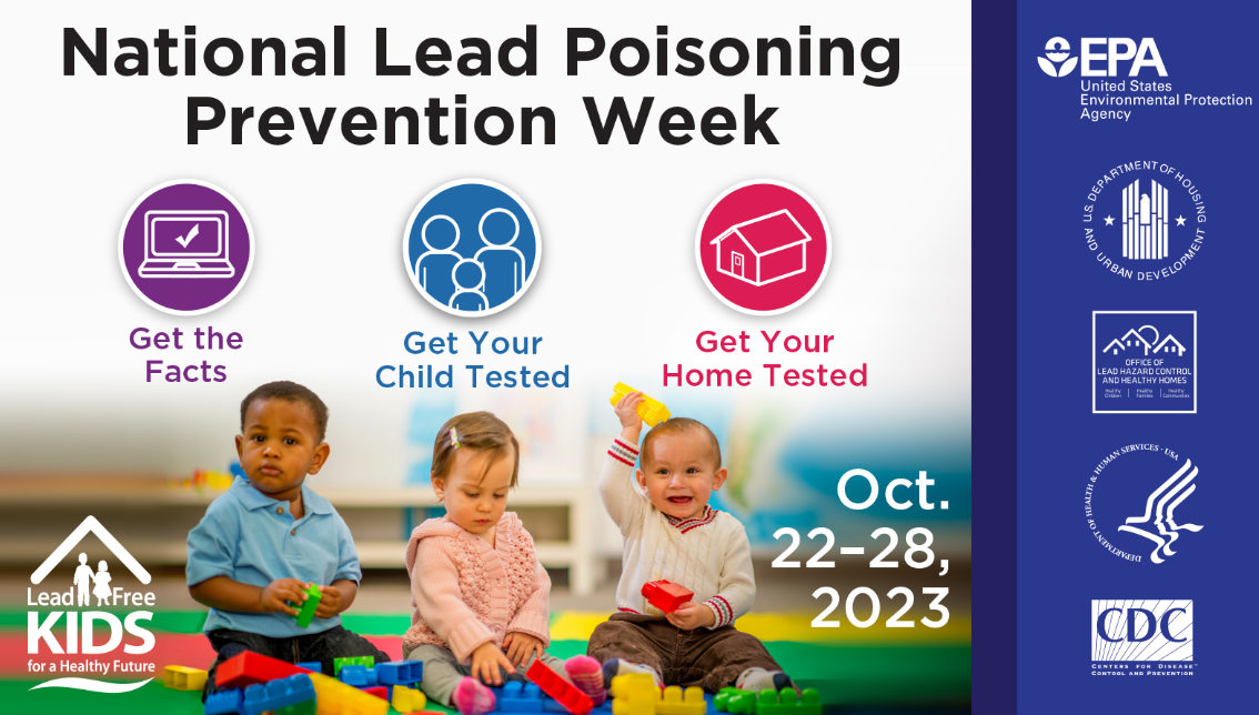 Lead poisoning prevention week 