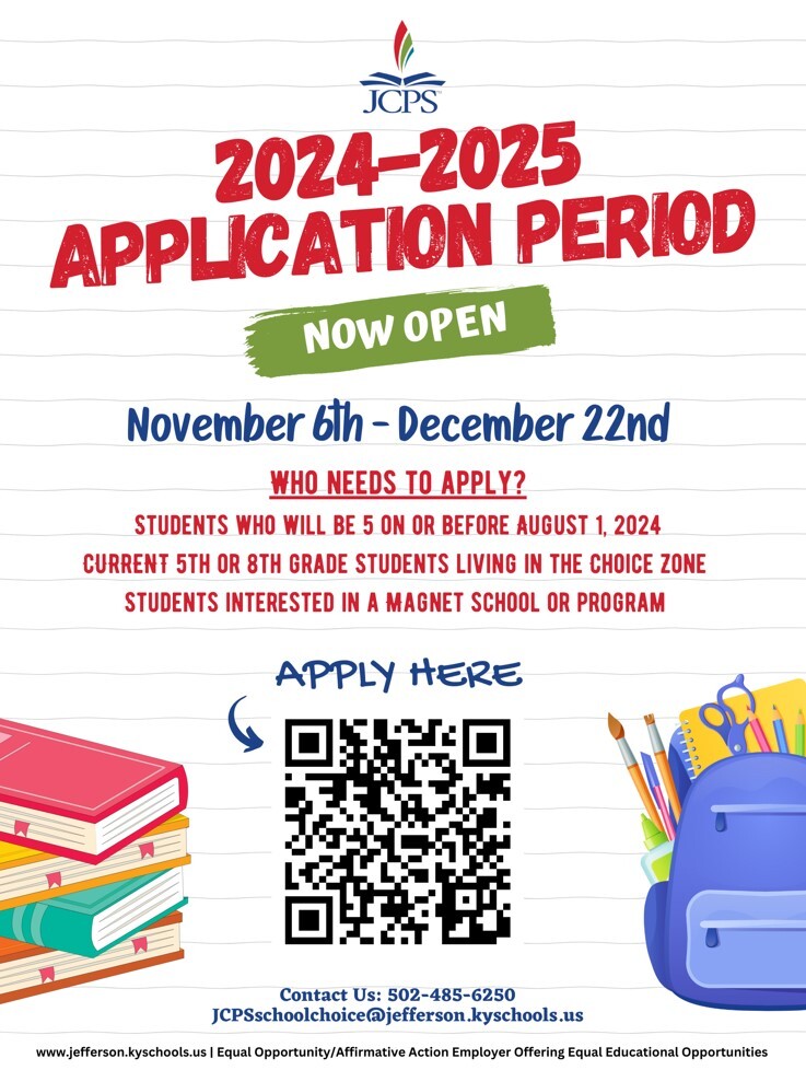 JCPS Application Period
