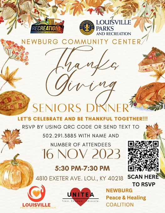 Senior Thanksgiving Nov 2023
