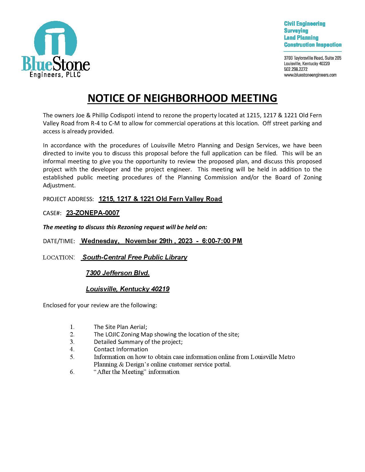 oldfernvalley notice nov 2023 1