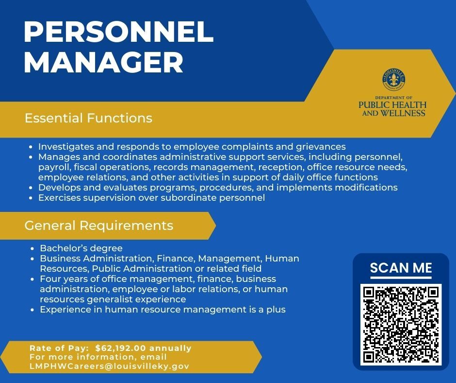 Personnel Manager
