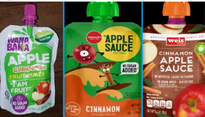 recalled kids food