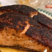 blackened salmon