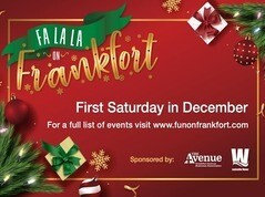 Fa la la on Frankfort