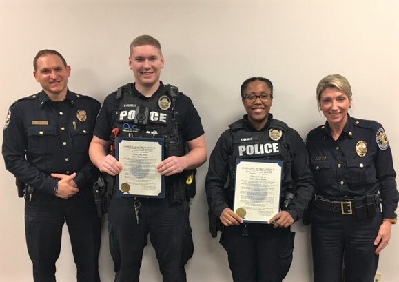 LMPD officers of the month