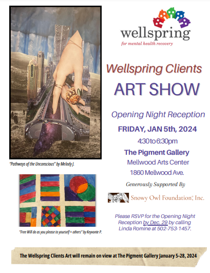 Wellspring Art show begins January 5