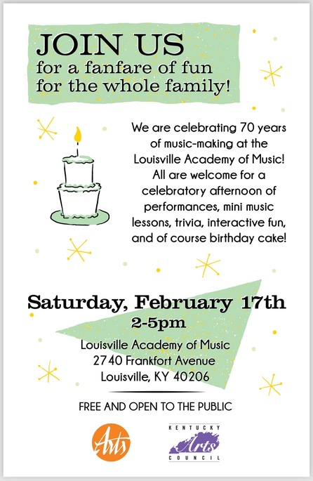 Louisville Academy of Music Celebrates 70 Years