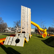 Alberta O. Jones park climbing structures photo