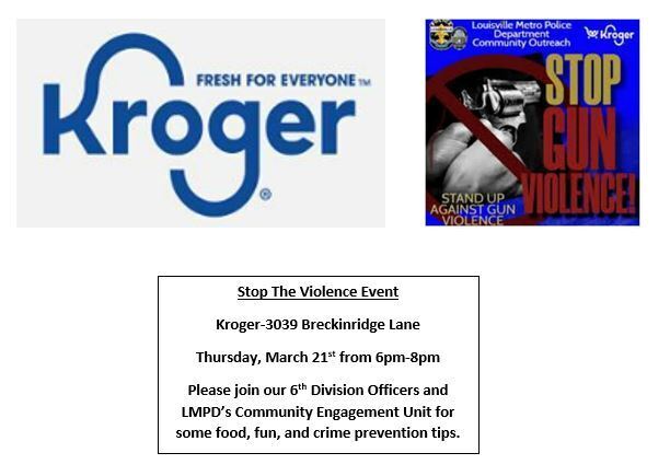 stop violence kroger 2024