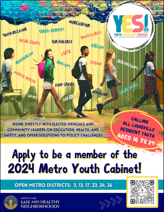 YES! Metro Youth Cabinet Flyer
