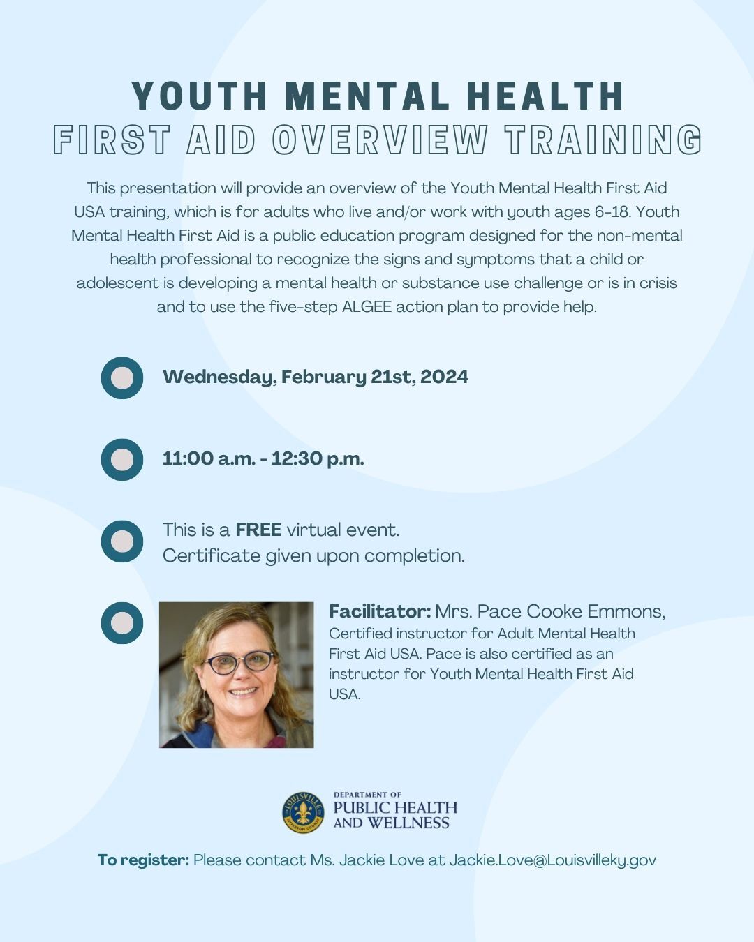 Mental Health Training