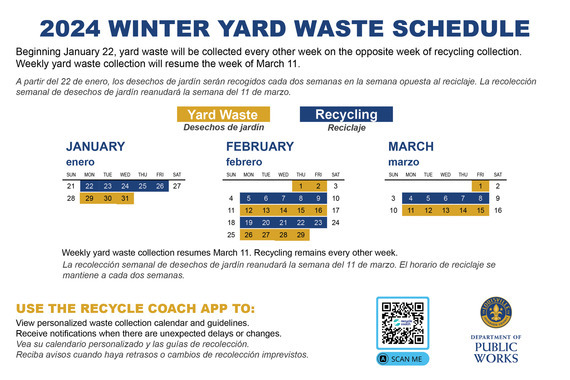 amended winter yard waste