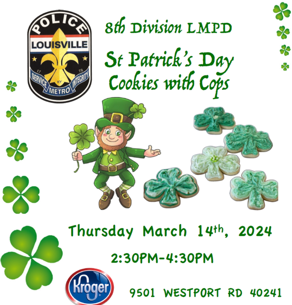 St. Patrick's Cookie Flier
