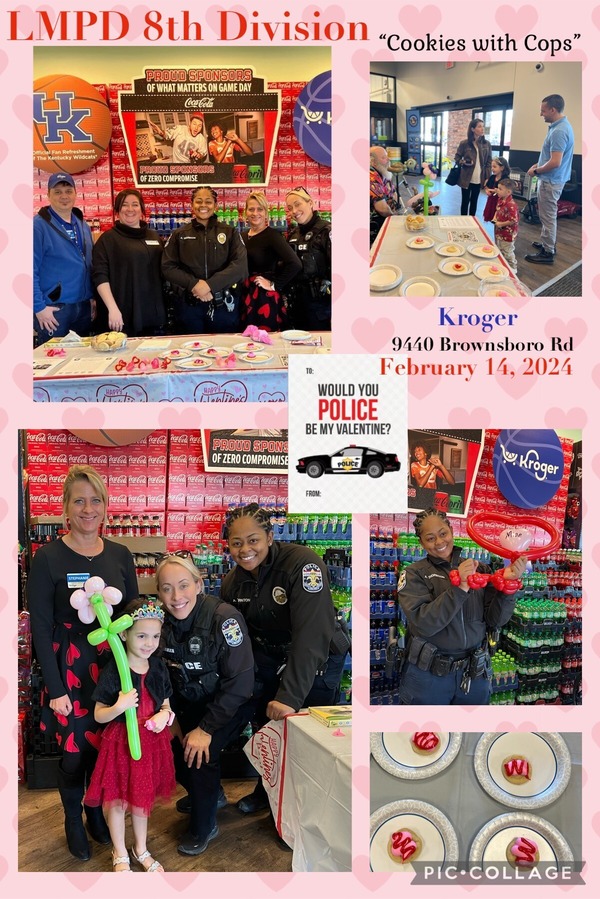 Valentine Cookies with Cops