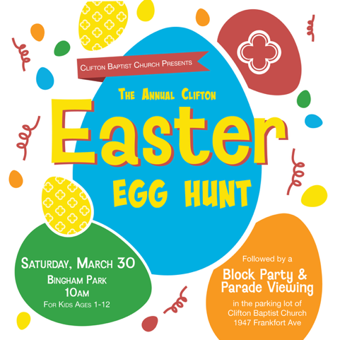 The Annual Clifton Easter Egg Hunt