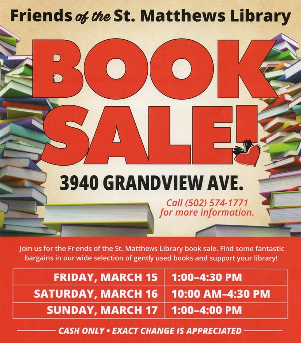 Friends of the St. Matthews Library Book Sale
