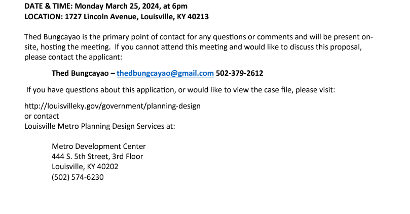 1727 Lincoln Avenue lower