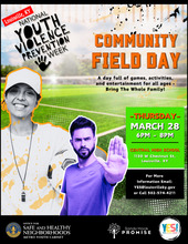 THURSDAY - Community Field Day