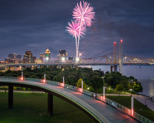 Waterfront Park was nominated by the editors of USA Today as a Top Riverwalk in the US.