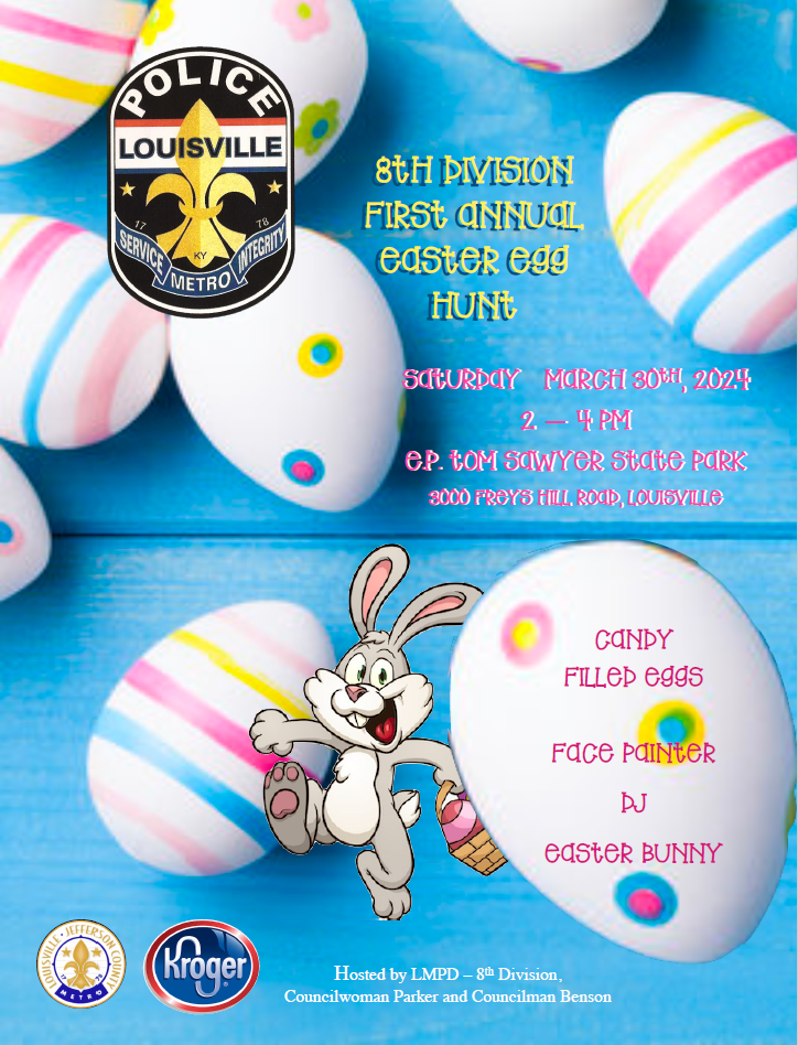 8th DIvision Easter Egg Hunt Saturday 3/30/2024