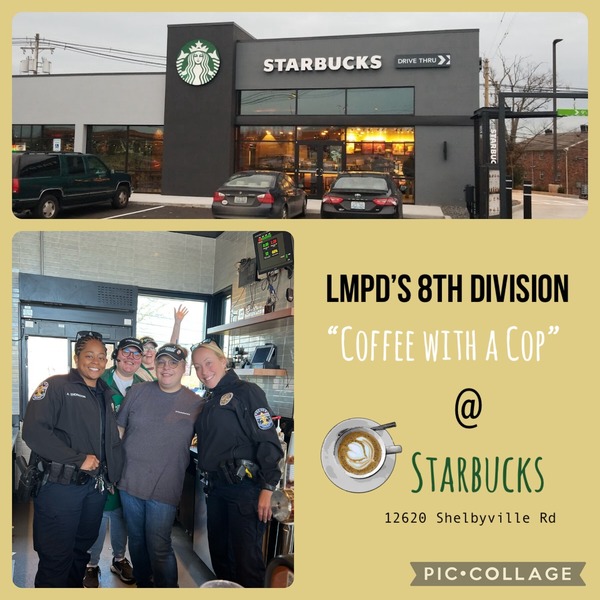 Coffee with a Cop Collage