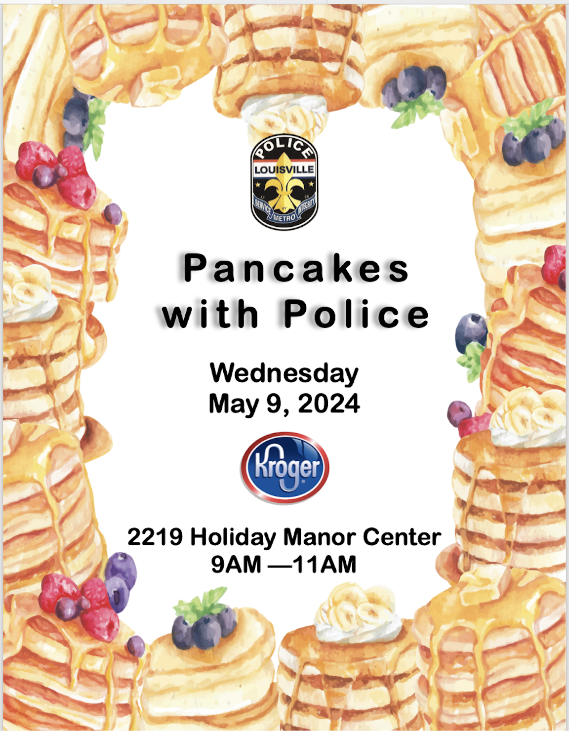 Pancakes with Police