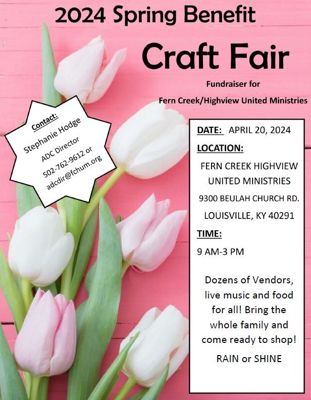FCHUM Craft Fair