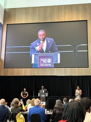 Damarrion speaking at the Immies