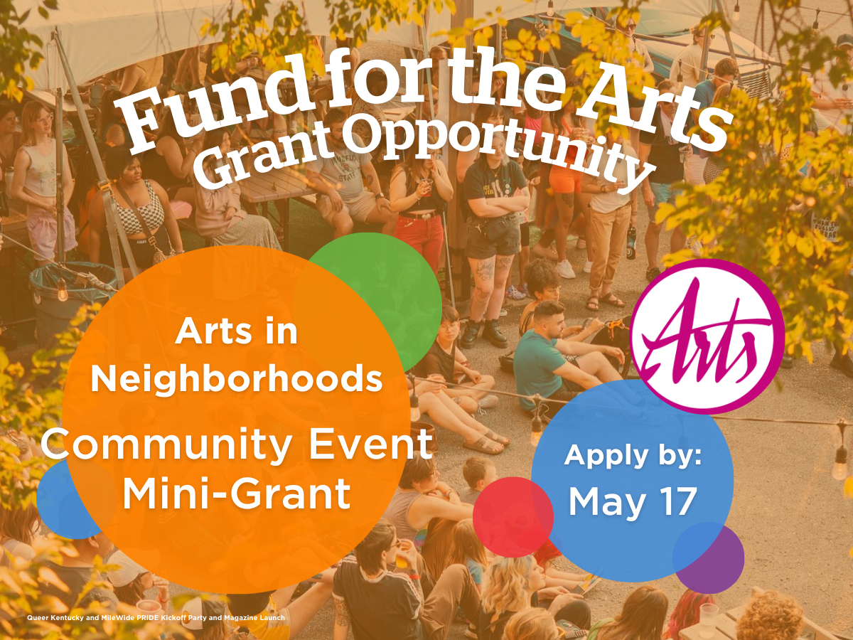 Fund for the Arts - Community Event Mini-Grant - Summer Cycle