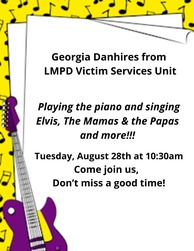 60+ Programs Monthly Live Music Series