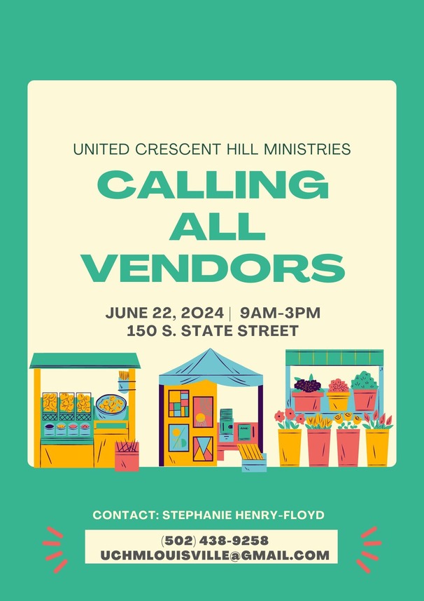 Calling All Vendors!
